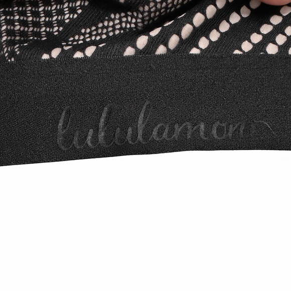 lululemon athletica Black Strappy Mesh Bra - Picture 8 of 12